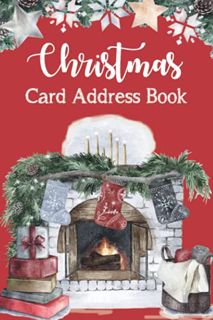 ACCESS [PDF EBOOK EPUB KINDLE] Christmas Card Address Book: A Ten-Year Address Book With Alphabetica