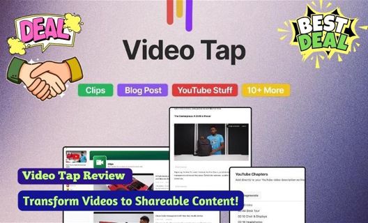 🎯 🚀  Video Tap Review | Transform Videos | Lifetime Deal🚀⭐