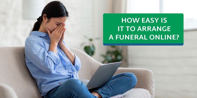 How simple is it to plan a funeral online?
