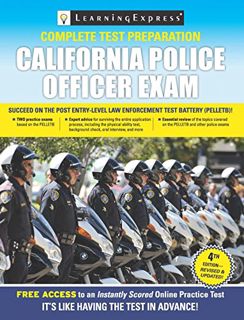 [ACCESS] EPUB KINDLE PDF EBOOK California Police Officer Exam by  LearningExpress LLC Editors 📰