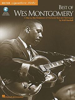 [GET] [EPUB KINDLE PDF EBOOK] Best of Wes Montgomery - Signature Licks Book/Online Audio by  Wolf Ma