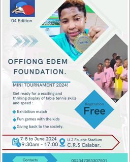 Offiong Edem Foundation: Empowering Youth Through Sports.