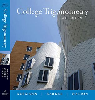 READ [PDF EBOOK EPUB KINDLE] Student Solutions Manual for Aufmann/Barker/Nation's College Trigonomet