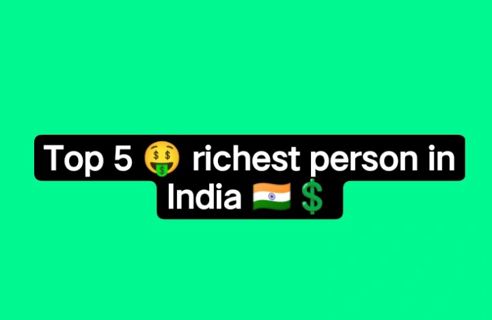 💲Top 5 💲 richest person in India 🇮🇳💲