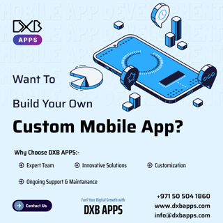 Mobile app development Dubai with DXB APPS Top Developers
