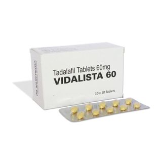 Buy Vidalista 60 Online | Tadalafil | Use | Work - USA