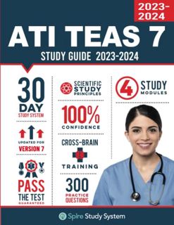[ACCESS] EBOOK EPUB KINDLE PDF ATI TEAS 7 Study Guide: Spire Study System's ATI TEAS 7th Edition Tes