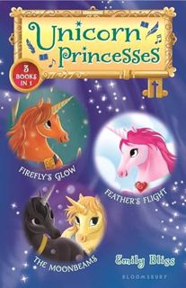 VIEW [EBOOK EPUB KINDLE PDF] Unicorn Princesses Bind-up Books 7-9: Firefly's Glow, Feather's Flight,