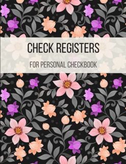 [Read] EPUB KINDLE PDF EBOOK Check Registers for Personal Checkbook: Check Register Notebook to Trac