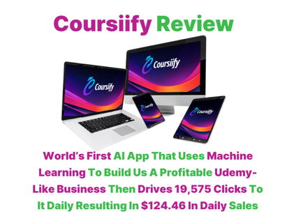 Coursiify Review – Build E-Learning Platform Just 4 Clicks
