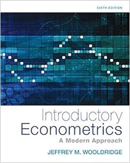 Get [PDF EBOOK EPUB KINDLE] Introductory Econometrics: A Modern Approach - Standalone Book Sixth Edi
