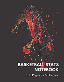 [VIEW] EBOOK EPUB KINDLE PDF BASKETBALL STATS NOTEBOOK: 100 Pages blank work sheet for 50 games by