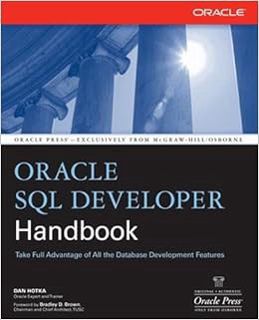 [VIEW] EPUB KINDLE PDF EBOOK Oracle SQL Developer Handbook (Oracle Press) by Dan Hotka 📙