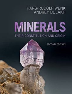 [VIEW] EPUB KINDLE PDF EBOOK Minerals: Their Constitution and Origin by  Hans-Rudolf Wenk &  Andrey