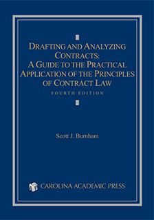 [View] KINDLE PDF EBOOK EPUB Drafting and Analyzing Contracts: A Guide to the Practical Application