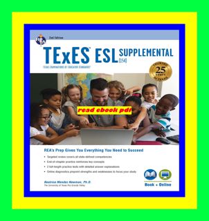EBOOK [P.D.F] TExES ESL Supplemental (154)  2nd Ed.  Book + Online (TExES Teacher Certification Tes