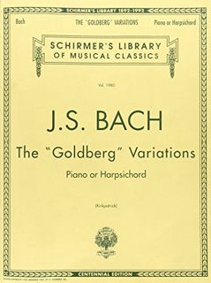 View EBOOK EPUB KINDLE PDF Bach: Goldberg Variations: Schirmer Library of Classics Volume 1980 Piano