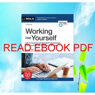 ((download_[p.d.f])) Working for Yourself: Law & Taxes for Independent Contractors  Freelancers &