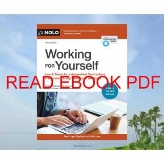 ((download_[p.d.f])) Working for Yourself: Law & Taxes for Independent Contractors  Freelancers &