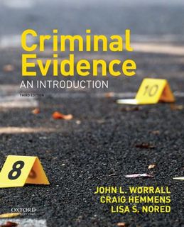 [Read] PDF EBOOK EPUB KINDLE Criminal Evidence: An Introduction by  John L. Worrall,Craig Hemmens,Li