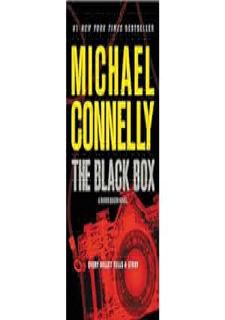 🔥[DOWNLOAD]⚡️PDF✔️ The Black Box (A Harry Bosch Novel Book 16) by Michael Connelly Full PDF Online
