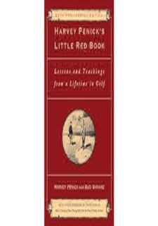 📕FREE eBook Download📙 Harvey Penick's Little Red Book: Lessons And Teachings From A Lifetime In Go