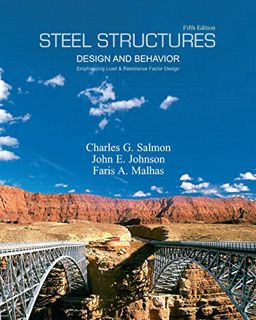 [Read] PDF EBOOK EPUB KINDLE Steel Structures: Design and Behavior by  Charles Salmon,John Johnson,F