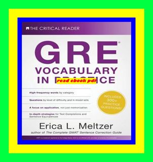 [DOWNLOAD] GRE Vocabulary in Practice Full Online