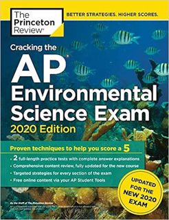 P.D.F.❤️DOWNLOAD⚡️ Cracking the AP Environmental Science Exam, 2020 Edition: Practice Tests & Prep f