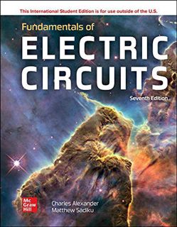 Get PDF EBOOK EPUB KINDLE ISE Fundamentals of Electric Circuits (ISE HED IRWIN ELEC&COMPUTER ENGINER