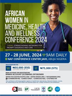 Register For AFRICAN WOMEN IN MEDICINE HEALTH & WELLNESS CONFERENCE 2024