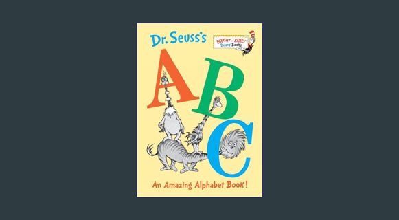 [EBOOK] [PDF] Dr. Seuss's ABC: An Amazing Alphabet Book!     Board book – November 26, 1996