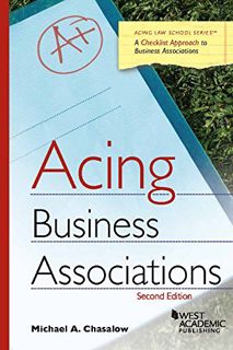 Get PDF EBOOK EPUB KINDLE Acing Business Associations (Acing Series) by  Michael A. Chasalow 📫