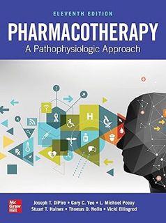 EPUB Pharmacotherapy: A Pathophysiologic Approach, Eleventh Edition BY Joseph T. DiPiro (Author),Ga