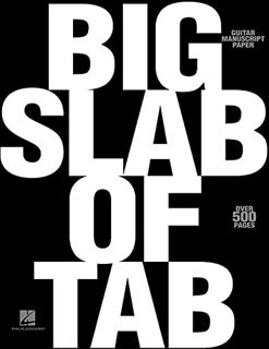 [View] KINDLE PDF EBOOK EPUB Big Slab of Tab by  Hal Leonard Corp 📒
