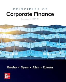 PDF Principles of Corporate Finance BY Richard Brealey (Author)