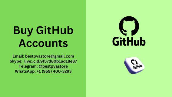 Buy GitHub Accounts Verified