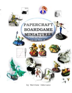 Read PDF EBOOK EPUB KINDLE PAPERCRAFT BOARDGAME MINIATURES: Create any miniature you can think of. b