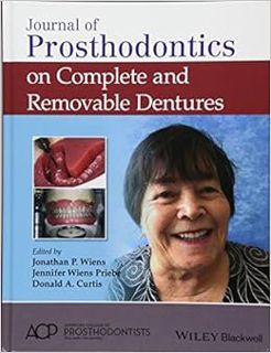 READ EBOOK EPUB KINDLE PDF Journal of Prosthodontics on Complete and Removable Dentures by Jonathan