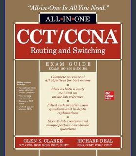 EBOOK [PDF] CCT/CCNA Routing and Switching All-in-One Exam Guide (Exams 100-490 & 200-301)     1st