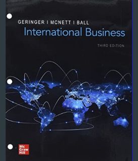 GET [PDF Loose-Leaf for International Business     3rd Edition
