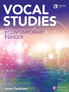 [Read] EPUB KINDLE PDF EBOOK Vocal Studies for the Contemporary Singer: Book/Online Audio by  Anne P