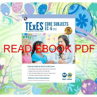 ((Download))^^ TExES Core Subjects EC-6 (391) Book + Online (TExES Teacher Certification Test Prep