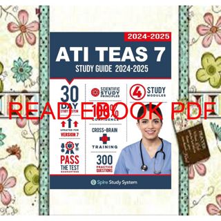 (Kindle) Download ATI TEAS 7 Study Guide: Spire Study System's ATI TEAS 7th Edition Test Prep Guid