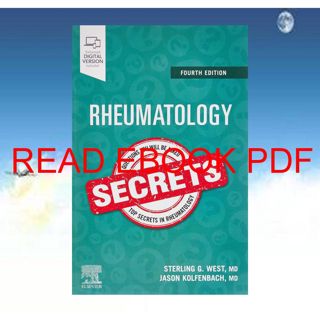 (EPUB)->DOWNLOAD Rheumatology Secrets (Book) Read