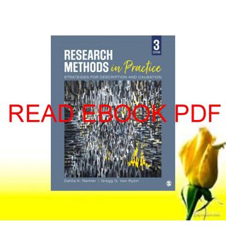 (^PDF/KINDLE)->READ Research Methods in Practice: Strategies for Description and Causation (PDF) D