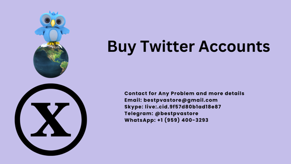 Twitter accounts buy