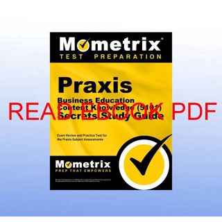 (Kindle) Download Praxis Business Education: Content Knowledge (5101) Secrets Study Guide - Exam R