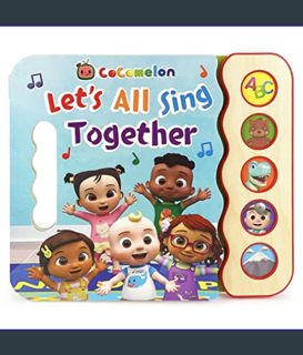 Download Online Cocomelon Let's All Sing Together 5-Button Song Book: Sing and Read Toy Book with J