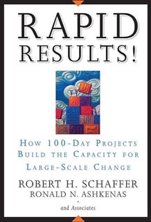 VIEW PDF EBOOK EPUB KINDLE Rapid Results!: How 100-Day Projects Build the Capacity for Large-Scale C